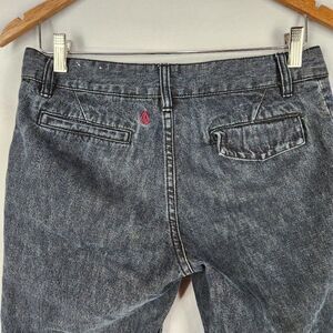 Volcom "Here I am, Stuck in the Middle With You" Womens  Corpo Jeans Sz 7 Flare